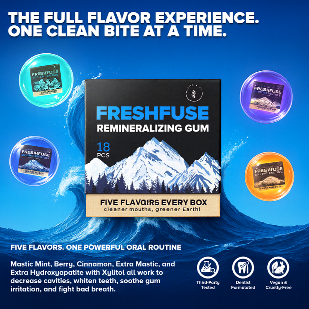FreshFuse - Remineralizing Gum