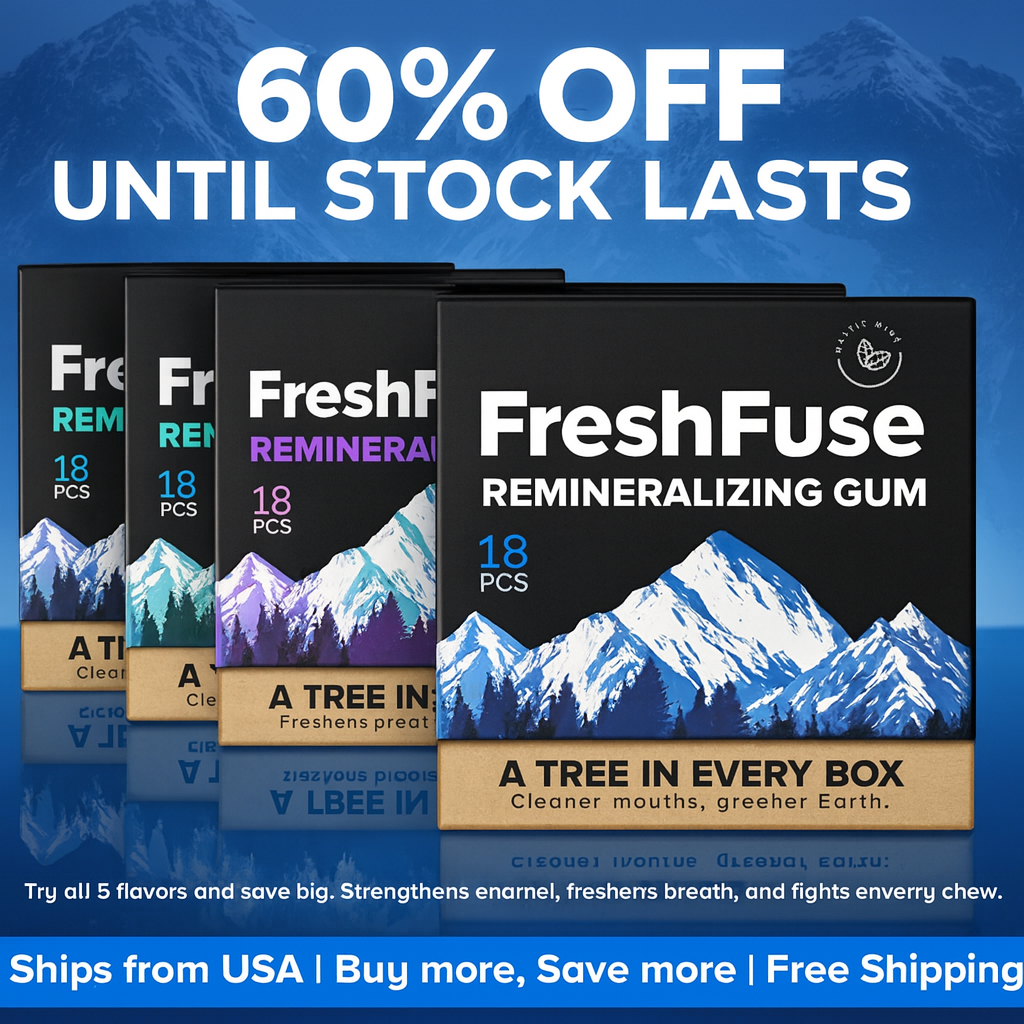 FreshFuse - Remineralizing Gum