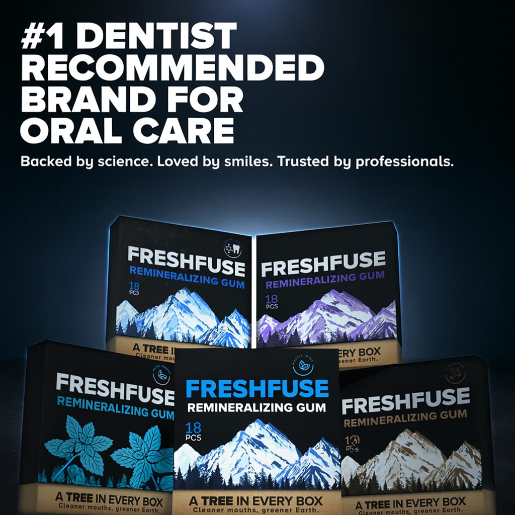 FreshFuse - Remineralizing Gum